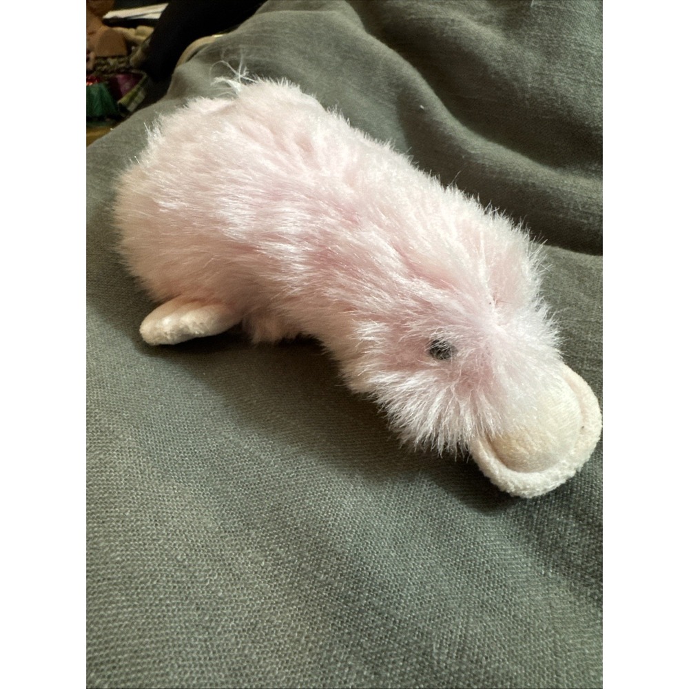 VTG 1999 Ganz The Heritage Collection Plush Pink Googles Platypus Duck HE3471